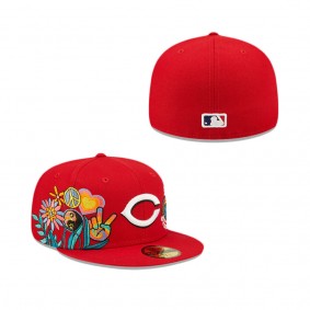 Cincinnati Reds Groovy 59FIFTY Fitted Hat