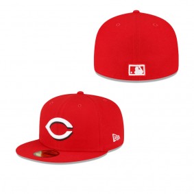Men's Cincinnati Reds Red Authentic Collection Replica 59FIFTY Fitted Hat