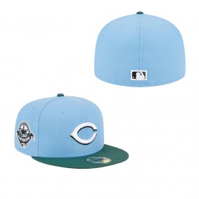Men's Cincinnati Reds Sky Blue Cilantro 1988 MLB All-Star Game 59FIFTY Fitted Hat