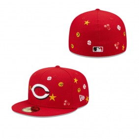 Cincinnati Reds Sleigh 59FIFTY Fitted Hat