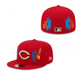 Cincinnati Reds Southwestern 59FIFTY Fitted Hat