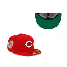 Cincinnati Reds Visor Bloom 59FIFTY Fitted Hat