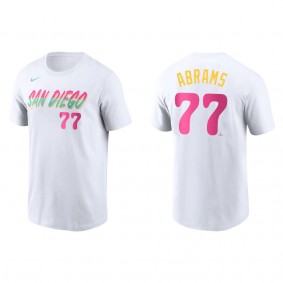 CJ Abrams San Diego Padres White 2022 City Connect T-Shirt