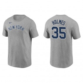 Clay Holmes New York Yankees Derek Jeter Gray T-Shirt