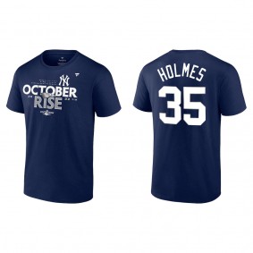 Clay Holmes New York Yankees Navy 2022 Postseason Locker Room T-Shirt