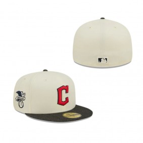 Cleveland Guardians Black Denim 59FIFTY Fitted Hat