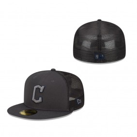 Cleveland Guardians New Era 2022 Batting Practice 59FIFTY Fitted Hat Graphite