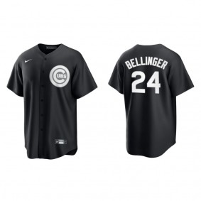 Cody Bellinger Chicago Cubs Nike Black White Replica Jersey
