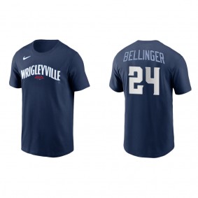 Cody Bellinger Chicago Cubs Nike Navy City Connect Name & Number T-Shirt