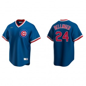 Cody Bellinger Men's Chicago Cubs Nike Royal Road Cooperstown Collection Jersey