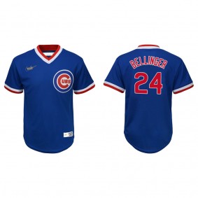 Cody Bellinger Youth Chicago Cubs Nike Royal Road Cooperstown Collection Jersey