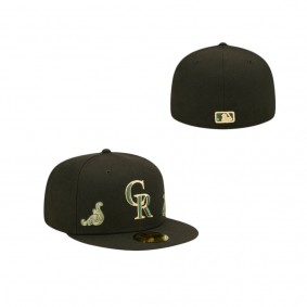 Colorado Rockies Cashed Check 59FIFTY Fitted Hat