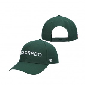 Men's Colorado Rockies Green City Connect MVP Adjustable Hat