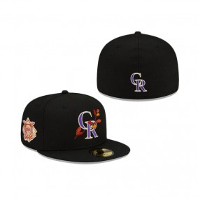 Colorado Rockies Leafy Front 59FIFTY Fitted Hat