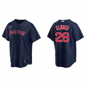 Corey Kluber Men's Boston Red Sox Nike Navy Alternate Replica Jersey