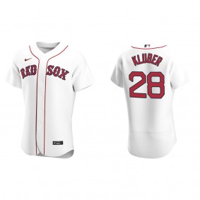 Corey Kluber Men's Boston Red Sox Nike White Home Authentic Jersey
