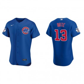 Men's Chicago Cubs David Bote Royal Authentic Alternate Jersey