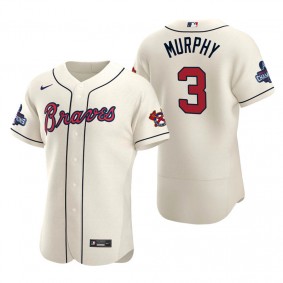 Dale Murphy Atlanta Braves Cream Alternate 2021 World Series Champions Authentic Jersey