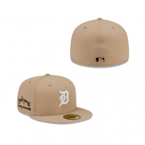 Detroit Tigers Camel 59FIFTY Fitted Hat