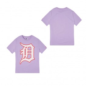 Detroit Tigers Colorpack Purple T-Shirt