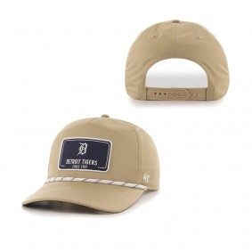 Men's Detroit Tigers Khaki Oxford Tech Hitch Snapback Hat