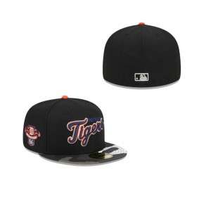 Detroit Tigers Metallic Camo 59FIFTY Fitted Hat