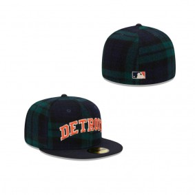 Detroit Tigers Plaid 59FIFTY Fitted Hat