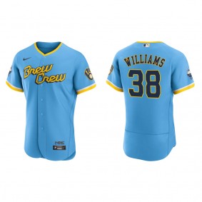 Devin Williams Brewers City Connect Authentic Jersey