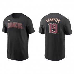 Men's Arizona Diamondbacks Josh VanMeter Black Name & Number Nike T-Shirt