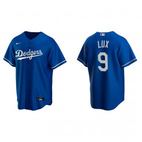 Men's Los Angeles Dodgers Gavin Lux Royal Replica Alternate Jersey