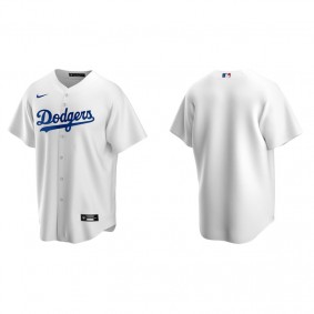 Men's Los Angeles Dodgers White Replica Home Jersey