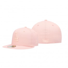 Los Angeles Dodgers Blush Sky Tonal Pink 59FIFTY Fitted Hat