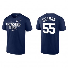 Domingo German New York Yankees Navy 2022 Postseason Locker Room T-Shirt