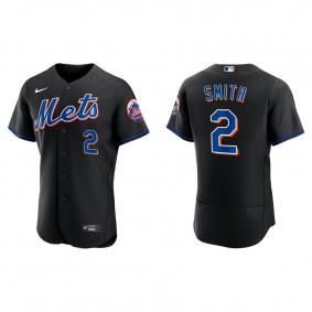 Dominic Smith Men's New York Mets Nike Black Alternate Authentic Jersey