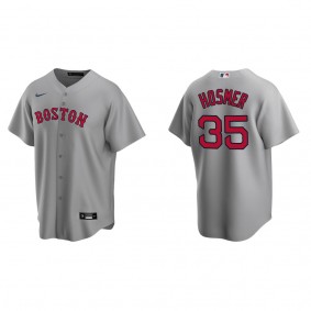 Red Sox Eric Hosmer Gray Replica Road Jersey