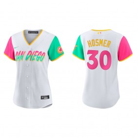 Eric Hosmer Women's San Diego Padres White 2022 City Connect Replica Jersey