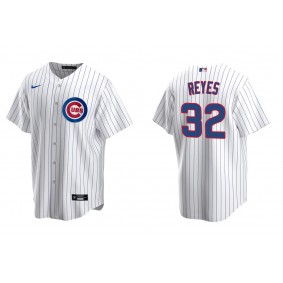 Men's Chicago Cubs Franmil Reyes White Replica Home Jersey
