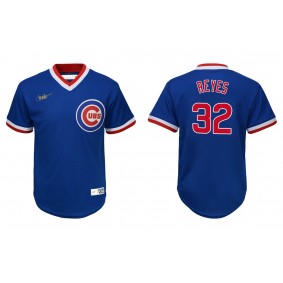 Youth Chicago Cubs Franmil Reyes Royal Cooperstown Collection Jersey