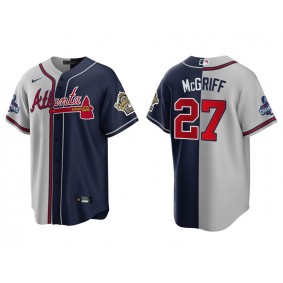 Fred McGriff Atlanta Braves 1995 Throwback to the 2021 Champions Split Jersey