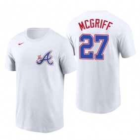 Fred McGriff Atlanta Braves White 2023 City Connect Name & Number T-Shirt