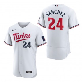 Gary Sanchez Minnesota Twins White Home 2023 Authentic Jersey