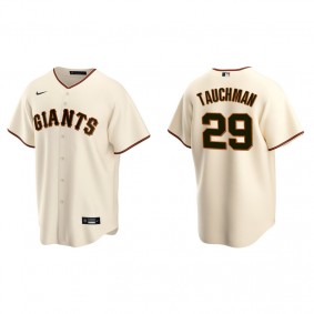 Men's San Francisco Giants Mike Tauchman Cream Replica Home Jersey
