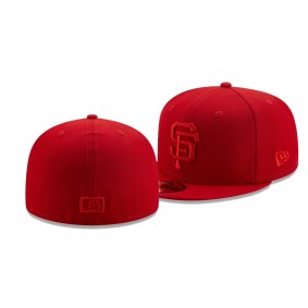 Men's Giants Color Pack Scarlet 59FIFTY Fitted Hat