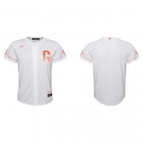 Youth San Francisco Giants White 2021 City Connect Replica Jersey