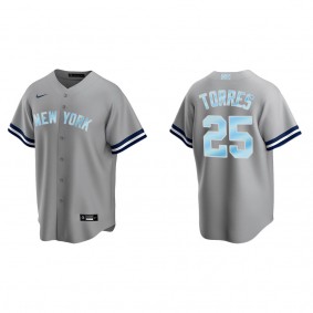 Gleyber Torres New York Yankees Father's Day Gift Replica Jersey