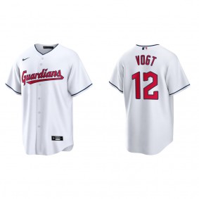 Cleveland Guardians Stephen Vogt White Replica Jersey