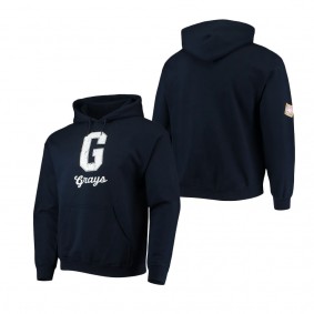 Homestead Grays Stitches Negro League Logo Pullover Hoodie Navy
