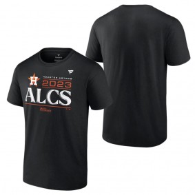 Men's Houston Astros Fanatics Branded Black 2023 Division Series Winner Locker Room T-Shirt