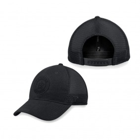 Men's Houston Astros Black Team Haze Trucker Snapback Hat