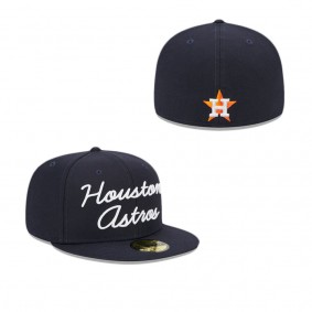 Houston Astros Fairway Script 59FIFTY Fitted Hat